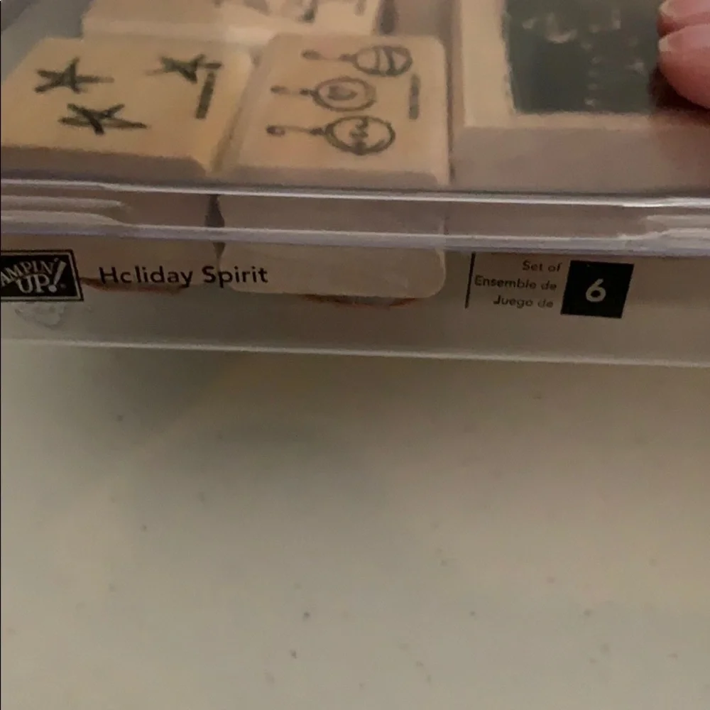 🎭 3/$25 - Stampin Up! Holiday Spirit stamp set